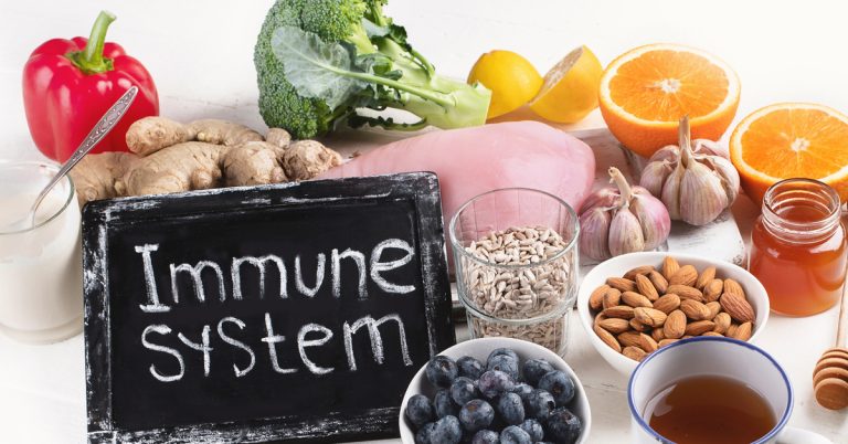 Consuming the right foods can improve Immunity